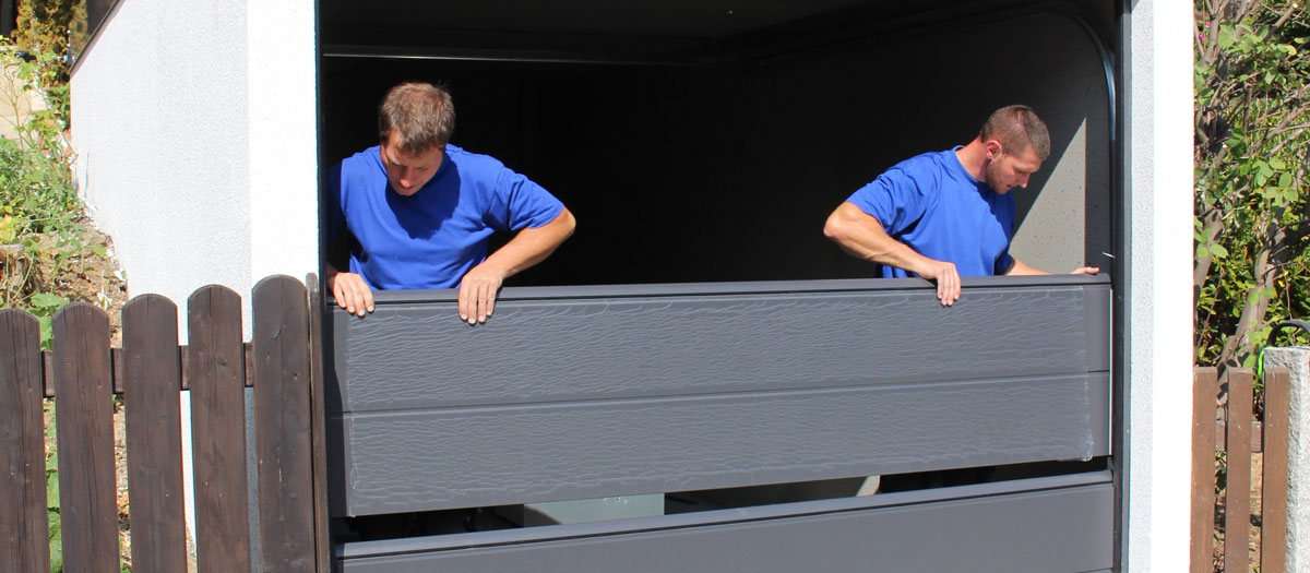 Neues Sektionaltor einbauen